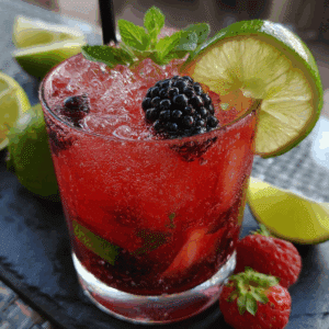Berry Burlesque Mocktail