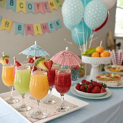 Baby Shower Mocktails