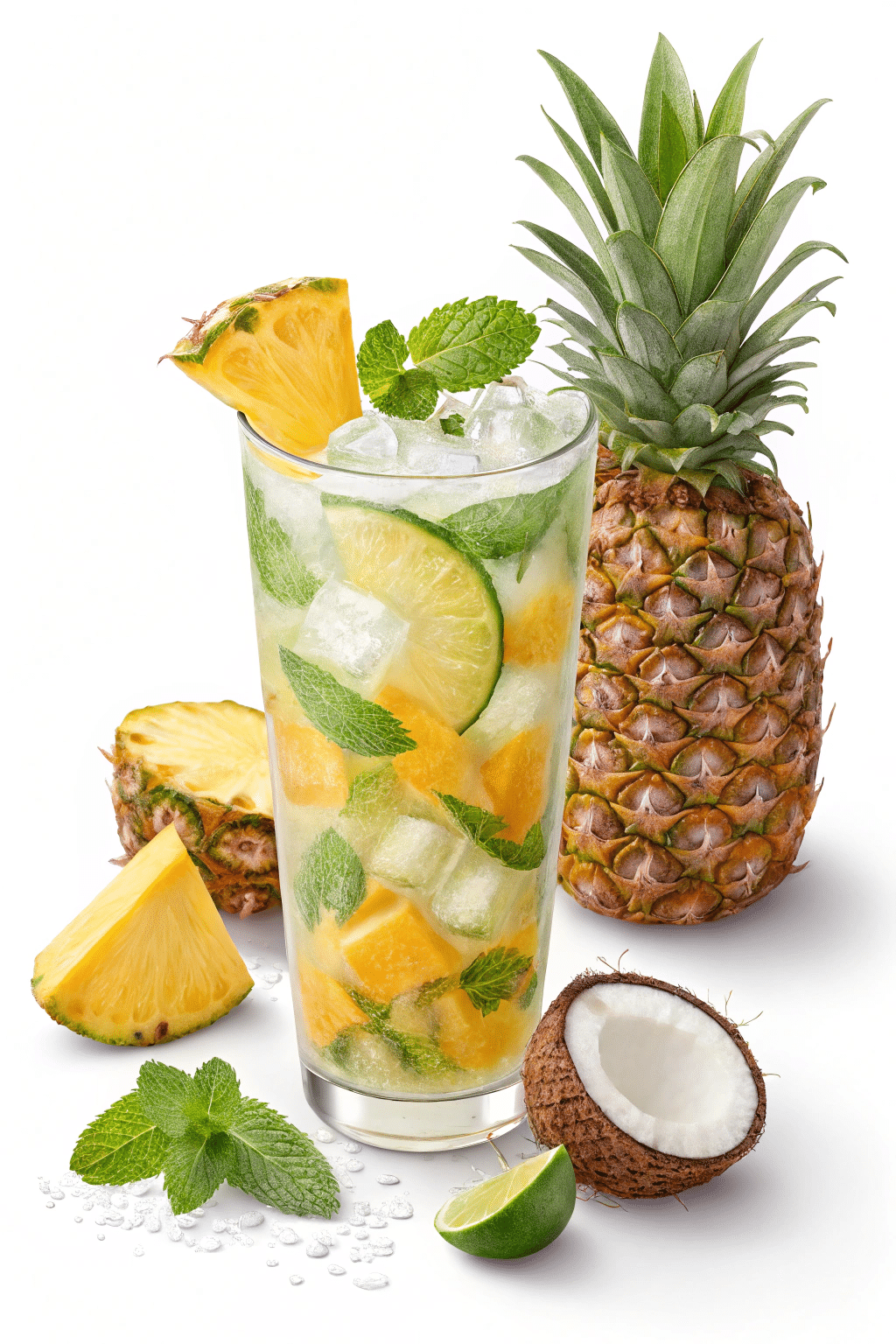 Boost Your Healthy & Low-Sugar Tropical Mocktail with Hydrating Ingredients