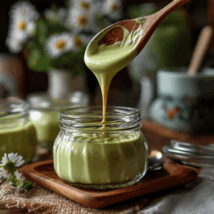 smooth pistachio cream