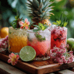 Hydrating Tropical Mocktails