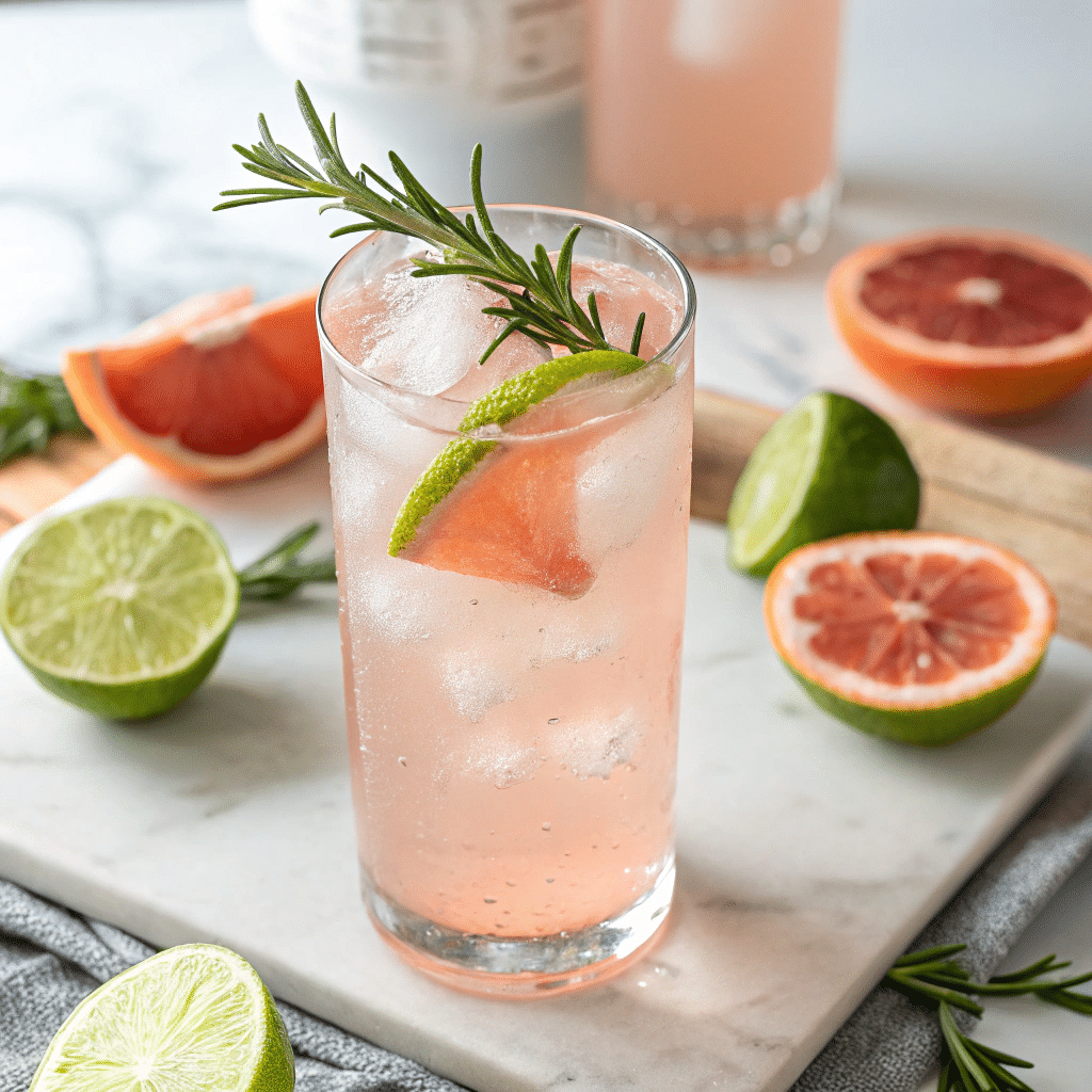 Rosemary Paloma Mocktail