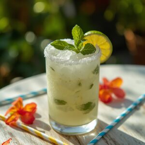 frozen mojito mocktail