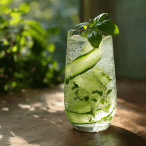 cucumber-basil-mocktail
