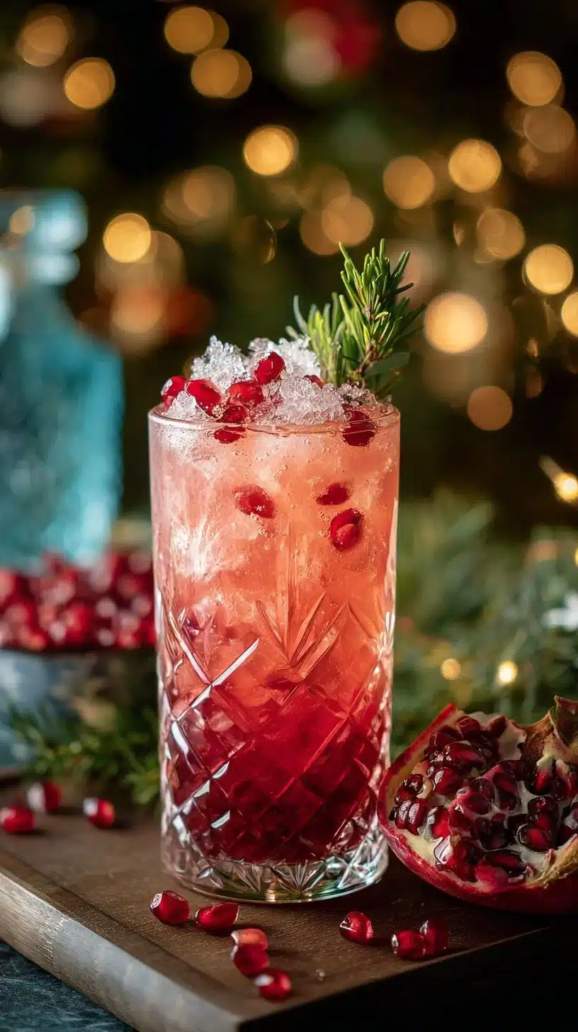 Festive Christmas mocktails showcasing vibrant holiday drinks in elegant glasses.