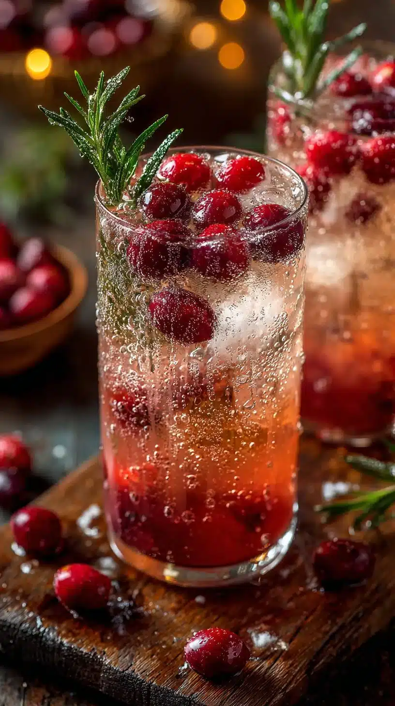 Colorful mocktails for the holidays in festive glasses